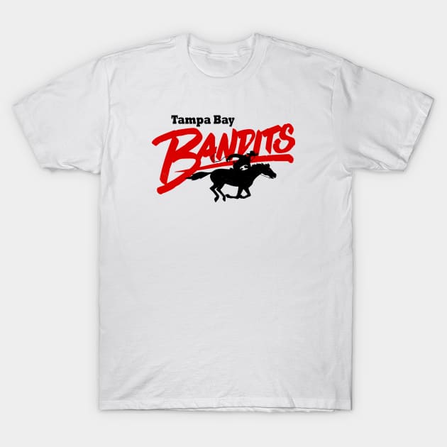 DEFUNCT - Tampa Bay Bandits USFL T-Shirt by LocalZonly